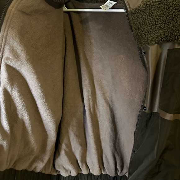 ALO Yoga Brown Cargo Utility Jacket Womens size Small - Picture 2 of 6